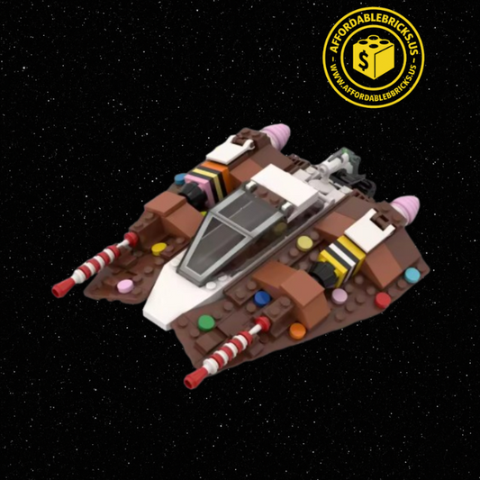 Gingerbread Snow-Speeder MOC