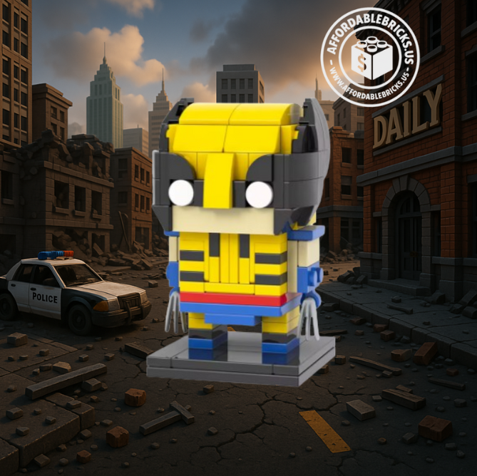 Comic Logan Brickheadz MOC