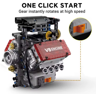 *MOTORIZED* V8 Motorized Engine 4024