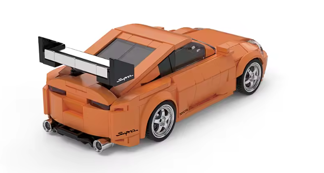 Orange JDM Car 4035