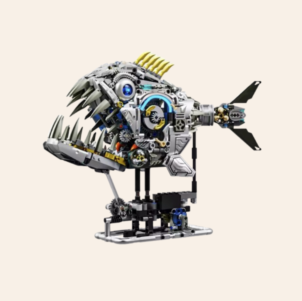 *MOTORIZED* Mechanical Piranha 0006