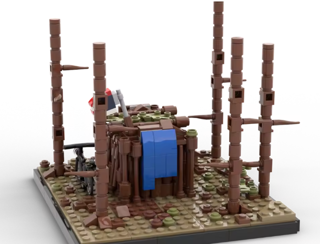 Wooden Castle 3050