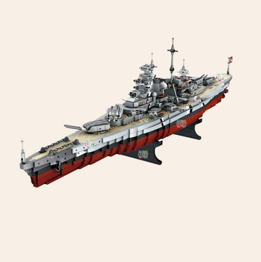 WW2 Bismarck Battleship 5052