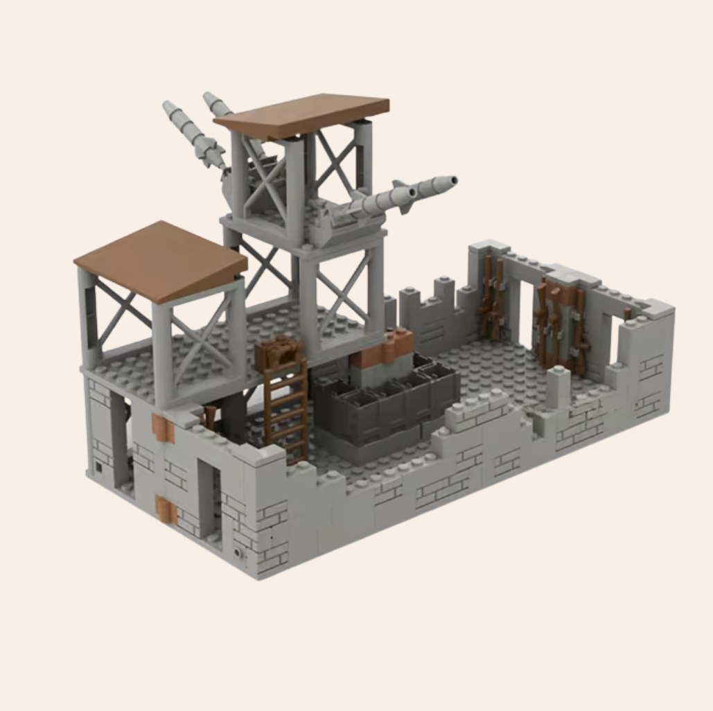 Abandoned Ruins Stone Base 5051