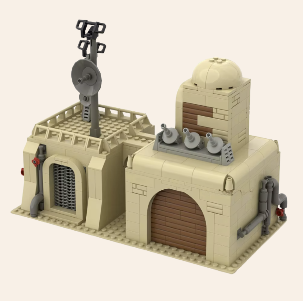 Abandoned Ruins Sand Military Base 5053