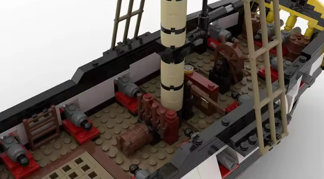 Barracuda Pirate Ship 9007