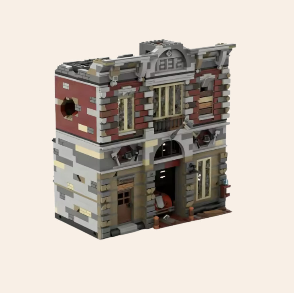 Apocalypse Fire Station Set 2153