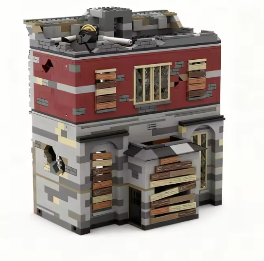 Apocalypse Fire Station Set 2153