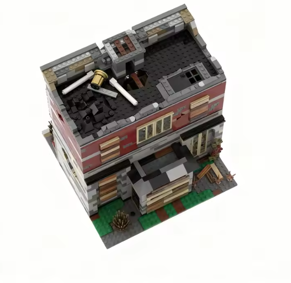 Apocalypse Fire Station Set 2153