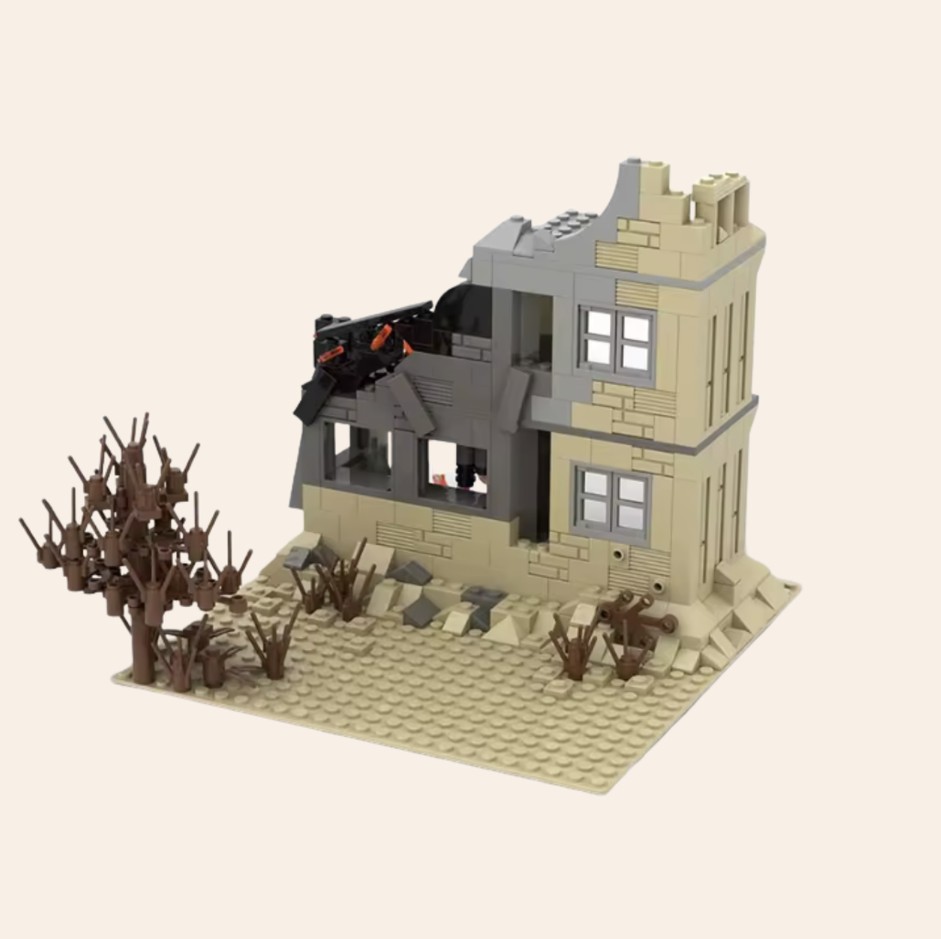Abandoned Apocalyptic House 2154