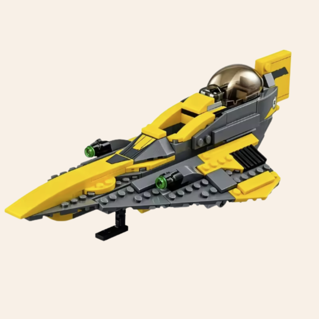 Yellow Fighter Ship 75214