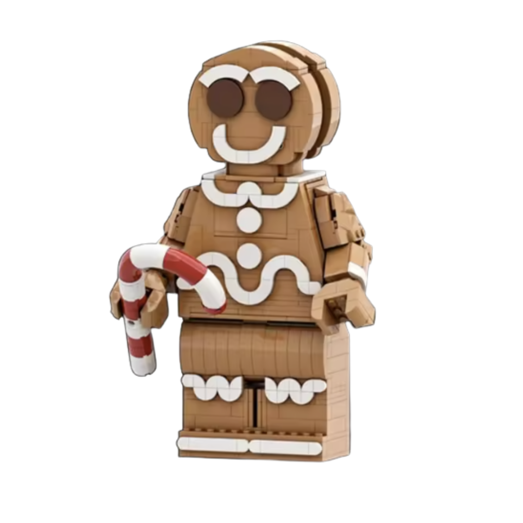 Upscaled Gingerbread Figure 6047