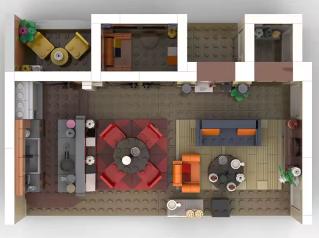 Classic Manhattan Apartment Set 3099
