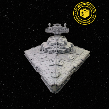 Huge Tyrant Imperial Space Battleship Model