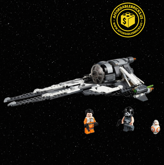 Black Ace TIE Interceptor set 75242