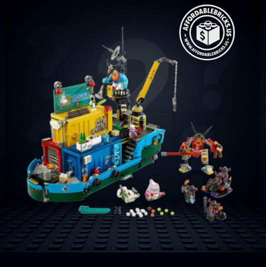 Secret HQ Boat Workshop Mech 80013