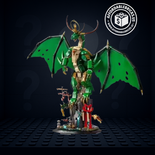 Green Guardian Dragon MOC