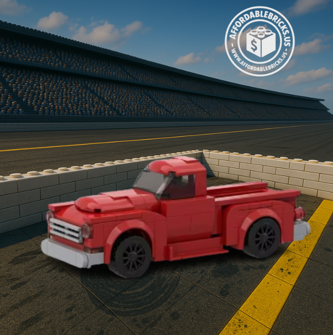 Red Sports Truck MOC