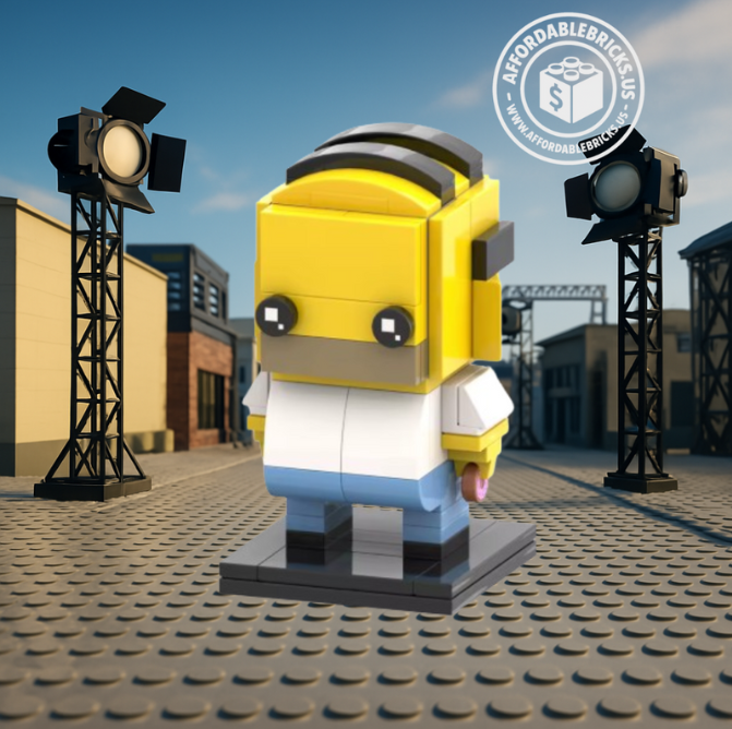 Homer MOC Brickheadz