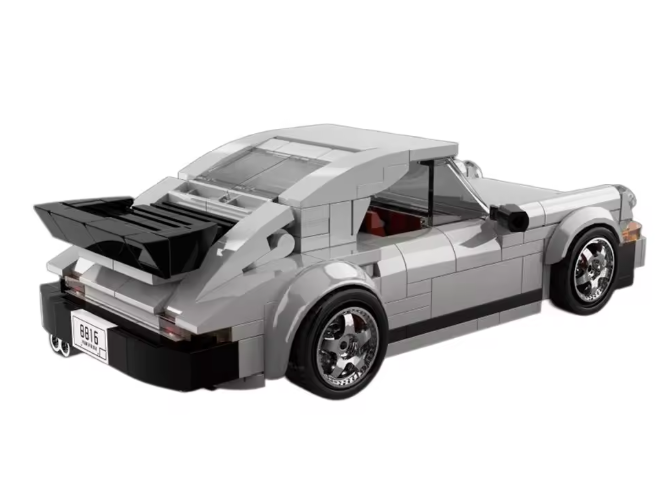 Grey Sports Car 4045