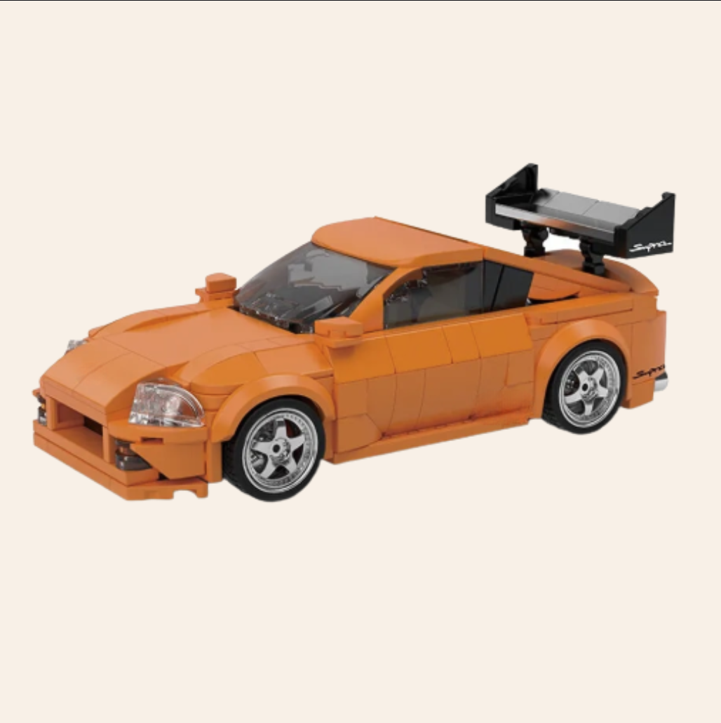 Orange JDM Car 4035