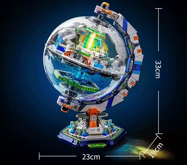 Transparent Globe 0025