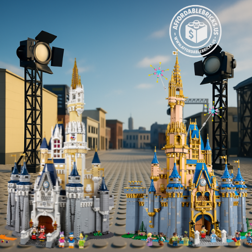 Princess & Mouse Castle Land 71040 & 43222