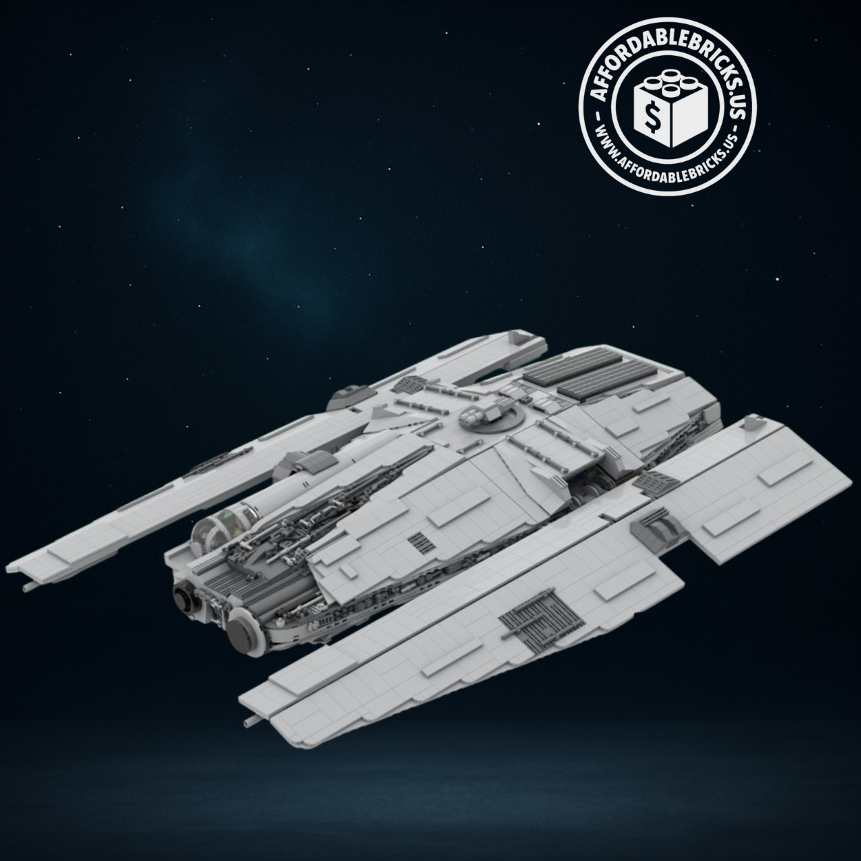 Fondor Haul craft UCS Andor MOC 3770 Pcs