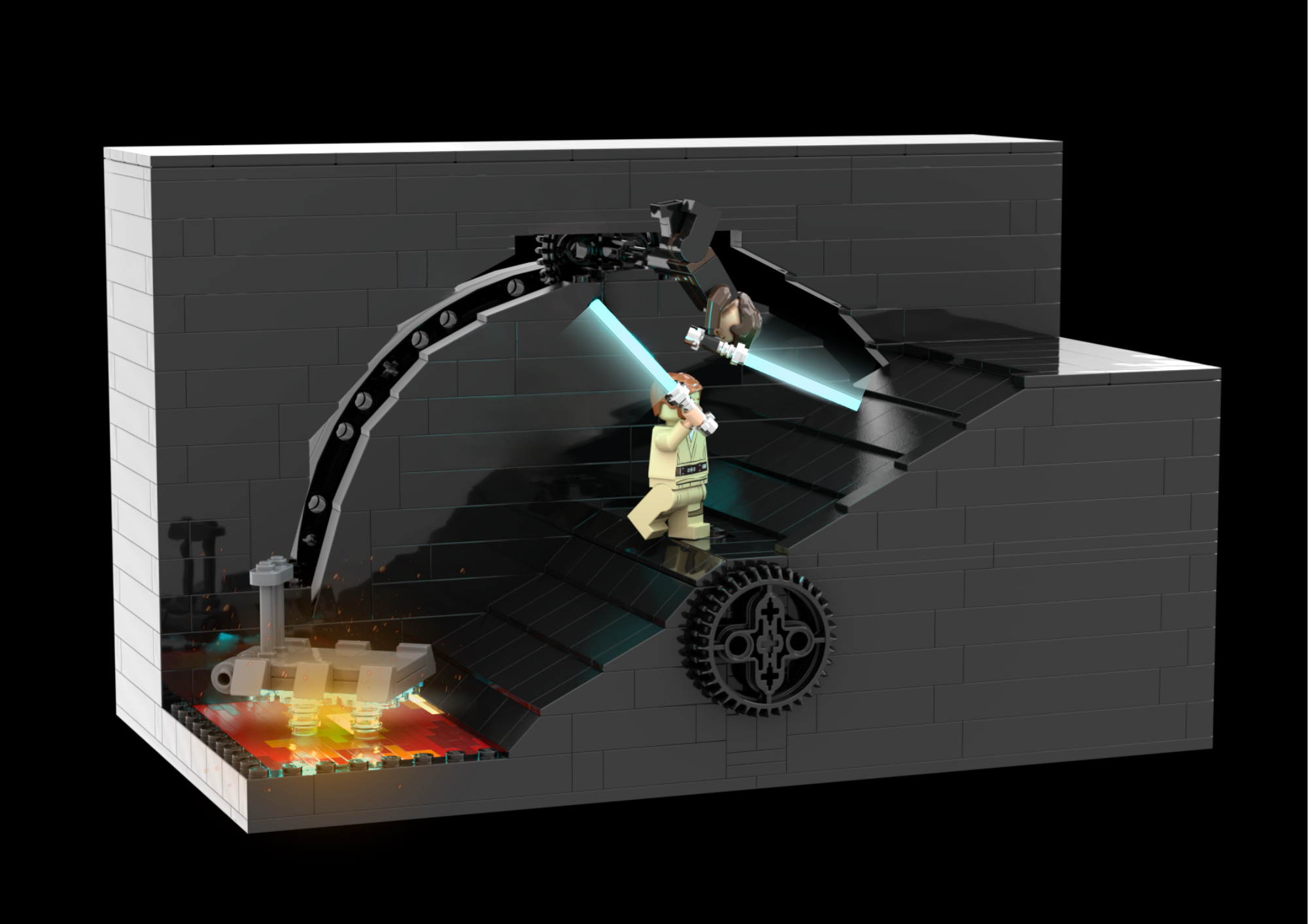 Duel of Brothers 204579 Kinetic Collection Jake Makes x Affordable Bricks