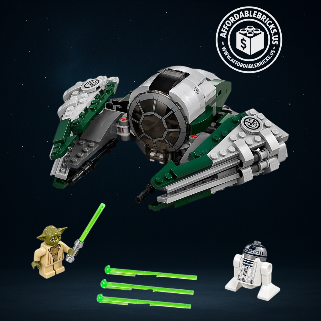 Old Jedi Starfighter 75168