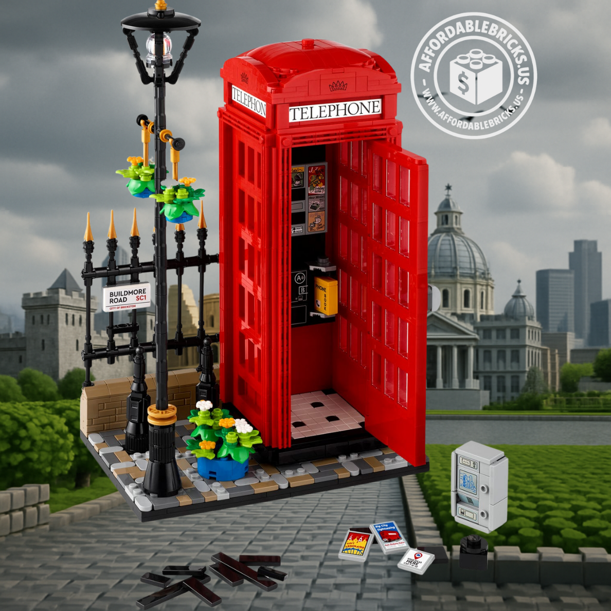 Red London Telephone Box Ideas 21347