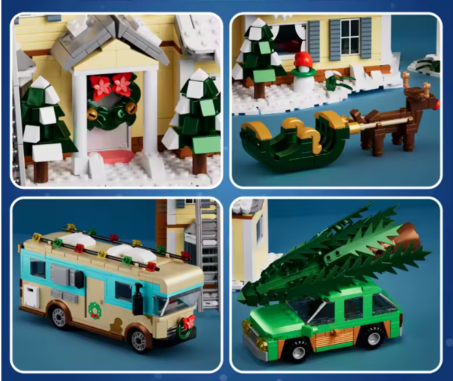 Family Christmas Vacation House MOC