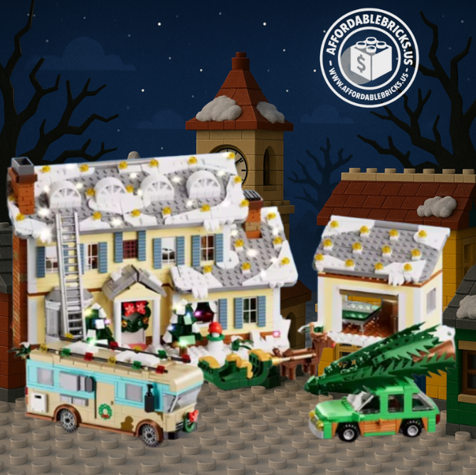 Family Christmas Vacation House MOC