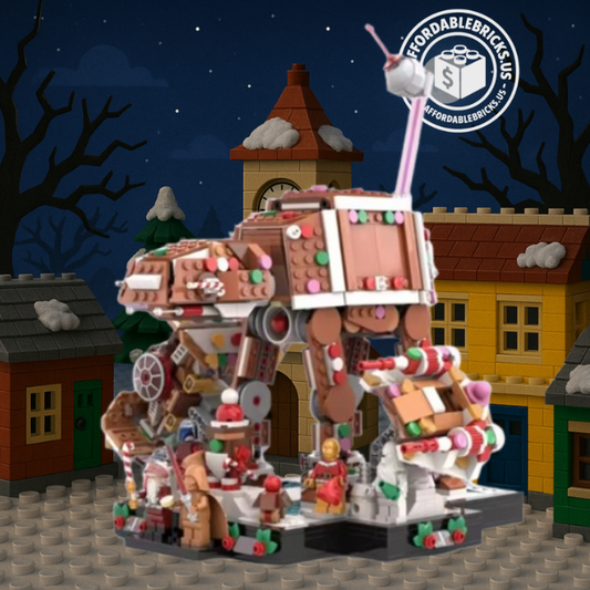 Gingerbread Battle MOC