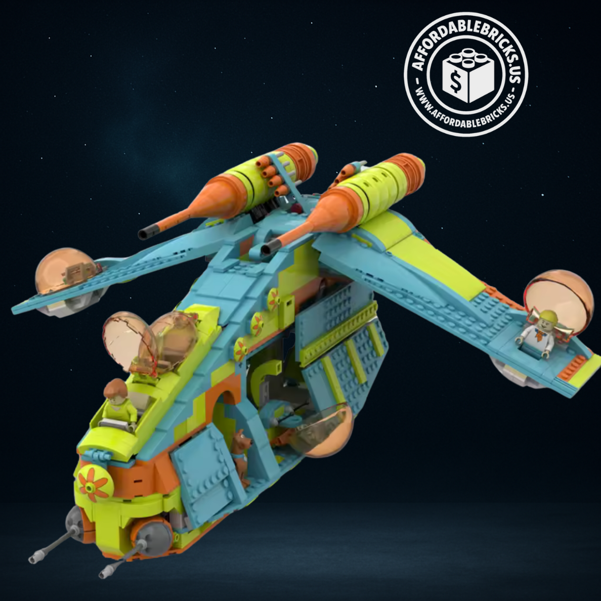 Scoob MOC Republic Gunship 75021 Clone Rebrickable